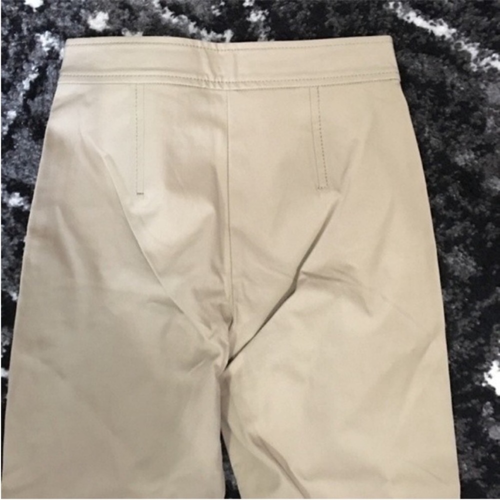 THEORY Bimsa Approach Ankle Straight Leg‎ Stretchy Pants in Sierra Beige 0 - Picture 7 of 13